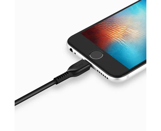 Дата кабель Hoco X13 USB to Lightning (1m) Черный