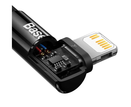 Дата кабель Baseus MVP 2 Elbow-shaped Type-C to Lightning 20W (1m) (CAVP000201) Black