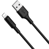 Дата кабель Hoco X25 Soarer Lightning Cable (1m) Чорний