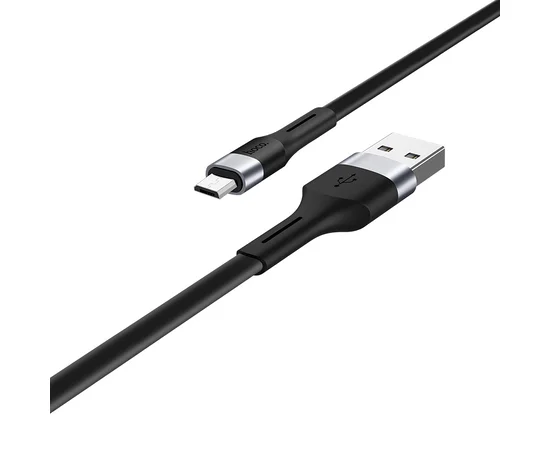 Дата кабель Hoco X34 "Surpass&rdquo; USB to MicroUSB (1m) Черный