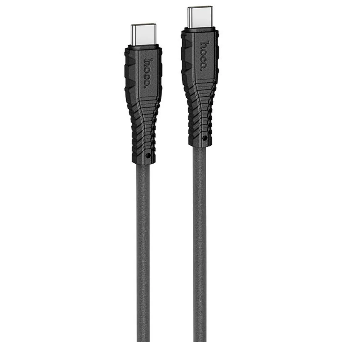 Дата кабель Hoco X67 "Nano" 60W Type-C to Type-C (1m) Black