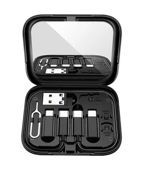 Дата кабель Hoco U114 Treasure box 60W (0.28m) Black