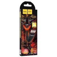 Дата кабель Hoco UD02 "Grandiose" Type-C (1m) Черный