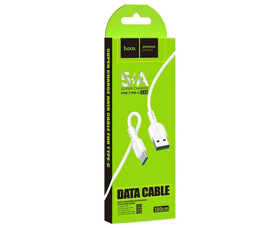 Дата кабель Hoco X33 Surge USB to Type-C (1m) Белый