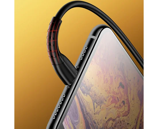 Дата кабель Usams US-SJ367 U35 3in1 USB to Combo 2A (1m) Черный