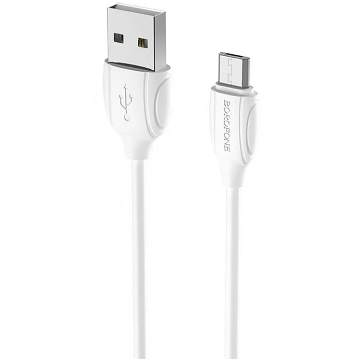 Дата кабель Borofone BX19 USB to MicroUSB (1m) Белый