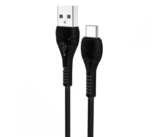 Дата кабель Hoco X37 "Cool power&rdquo; Type-C (1m) Черный