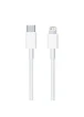 Дата-кабель для Apple iPhone Type-C to Lightning (AAA grade) 1m (box) Белый