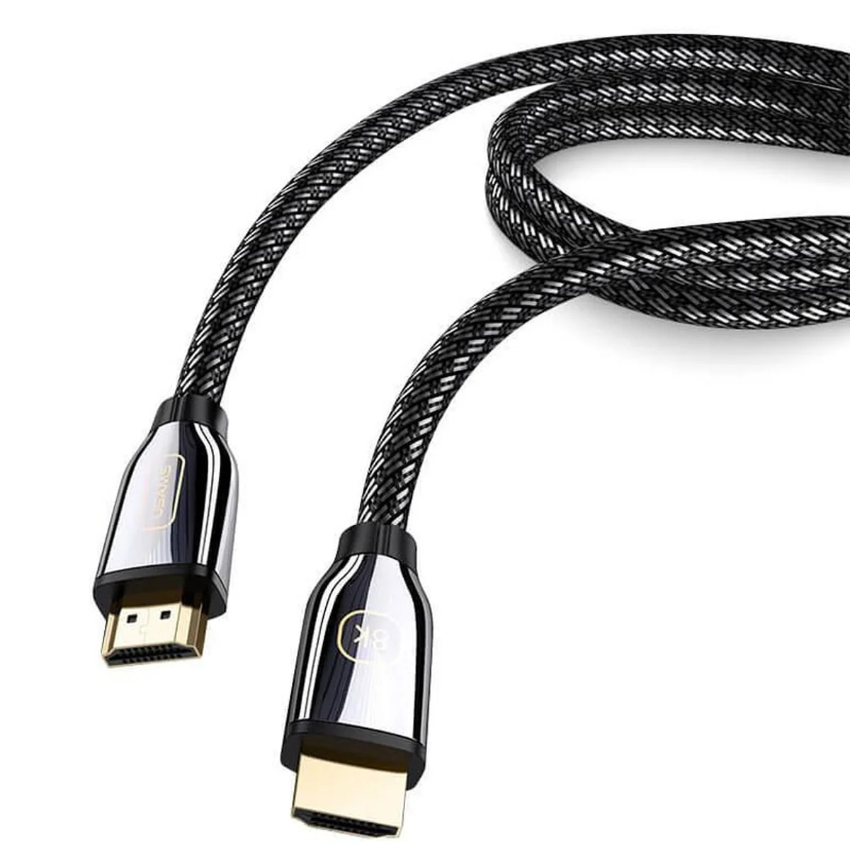 Дата кабель USAMS US-SJ497 U67 HDMI 8K Ultra HD to HDMI 2.1 (2m) Черный