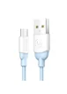 Дата кабель USAMS US-SJ247 Ice-cream series USB to MicroUSB (1m) Синий
