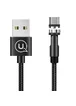 Дата кабель USAMS US-SJ473 U59 Type-C Rotatable Magnetic (1m) Черный