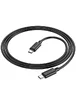 Дата кабель Hoco X88 Gratified PD 60W Type-C to Type-C (1m) Black