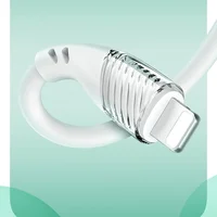 Дата кабель Usams US-SJ493 U65 Liquid Silicone USB to Lightning 3A 1m Білий