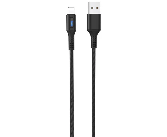 Дата кабель Hoco U79 "Admirable Smart Power" lightning (1.2М) Черный