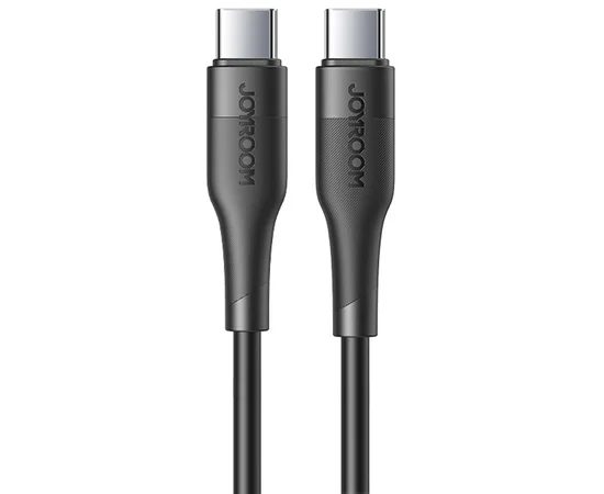 Дата кабель Joyroom S-1230M3 Type-C to Type-C 60W (1.2m) Черный