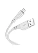 Дата кабель Hoco X97 Crystal color USB to MicroUSB (1m) Light gray