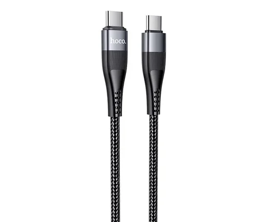 Дата кабель Hoco U99 Magnetic Type-C to Type-C 100W (1m) Черный