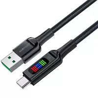 Дата кабель Acefast C7-04 USB-A to USB-C zinc alloy Black