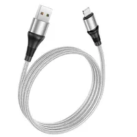 Дата кабель Hoco X50 "Excellent" USB to Lightning (1m) Серый