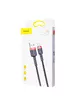 Дата кабель Baseus Cafule Type-C Cable 3A (1m) Красный / Черный
