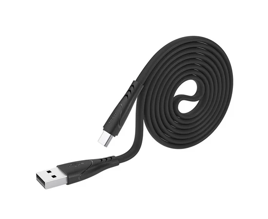 Дата кабель Hoco X42 "Soft Silicone" USB to Type-C (1m) Чорний