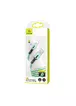 Дата кабель Usams US-SJ431 U51 Silicone USB to Lightning (1m) Мятный