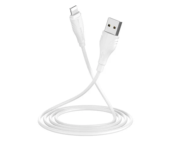 Дата кабель Borofone BX18 Optimal USB to Lightning (2m) Белый