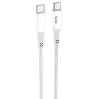 Дата кабель Hoco X70 Ferry Type-C to Type-C 60W (1m) Белый
