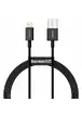 Дата кабель Baseus Superior Series Fast Charging Lightning Cable 2.4A (2m) (CALYS-C) Черный