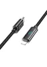 Дата кабель Hoco U127 Power Type-C to Lightning Black