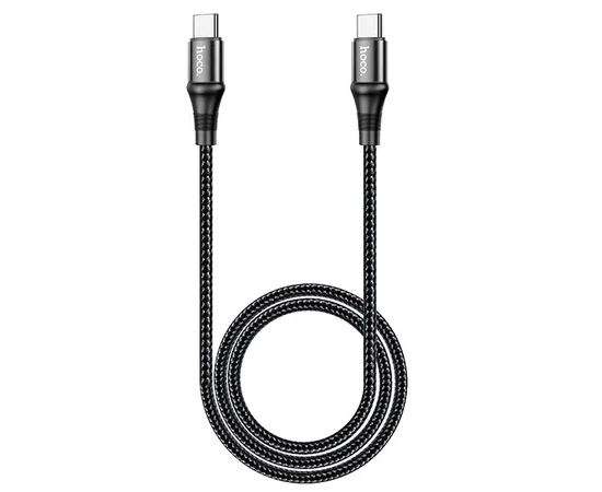 Дата кабель Hoco X50 "Excellent" Type-C to Type-C (1m) Чорний