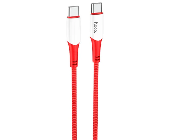 Дата кабель Hoco X70 Ferry Type-C to Type-C 60W (1m) Красный