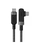 Дата кабелю Acefast C5-03 USB-C to USB-C 100W прямий angled aluminum alloy (1m) Black
