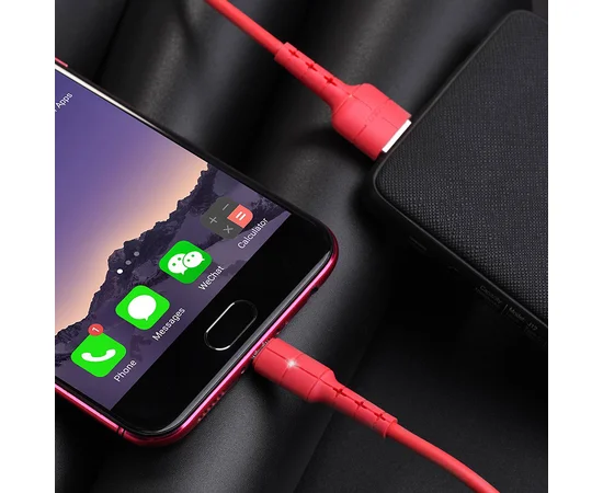 Дата кабель Hoco X30 Star Micro USB Cable 2A (1.2m) Красный