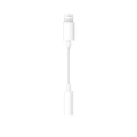 Адаптер для Apple Lightning для 3.5mm Headphone Jack (ААА) (box, no logo) Білий