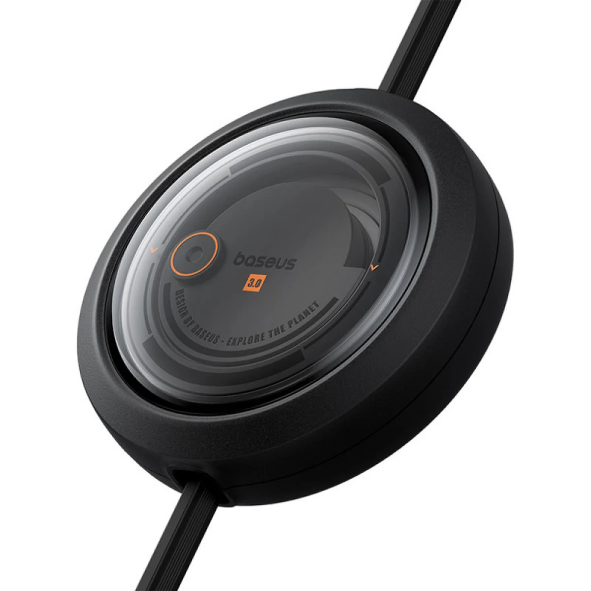 Дата кабель Baseus Free2Draw Retractable Crystal Fast Charging Type-C to 3in1 100W (1.1m) (P1036800) Cluster Black