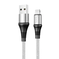 Дата кабель Hoco X50 "Excellent" USB to Lightning (1m) Серый
