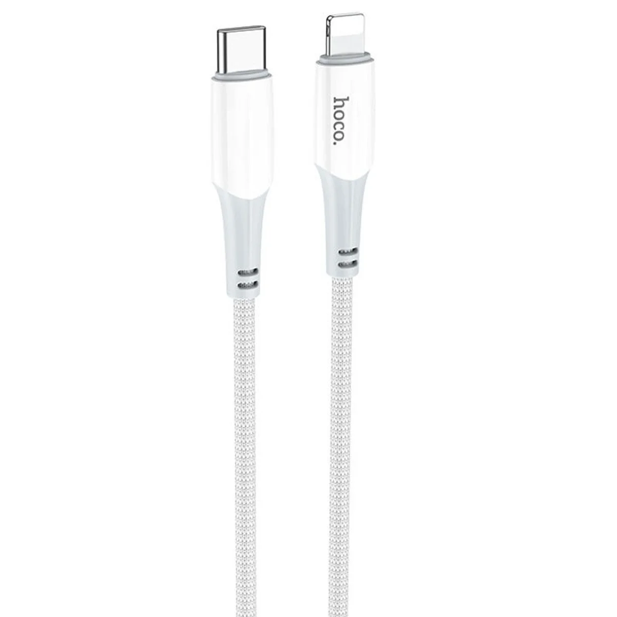 Дата кабель Hoco X70 Ferry PD Type-C to Lightning (1m) Белый