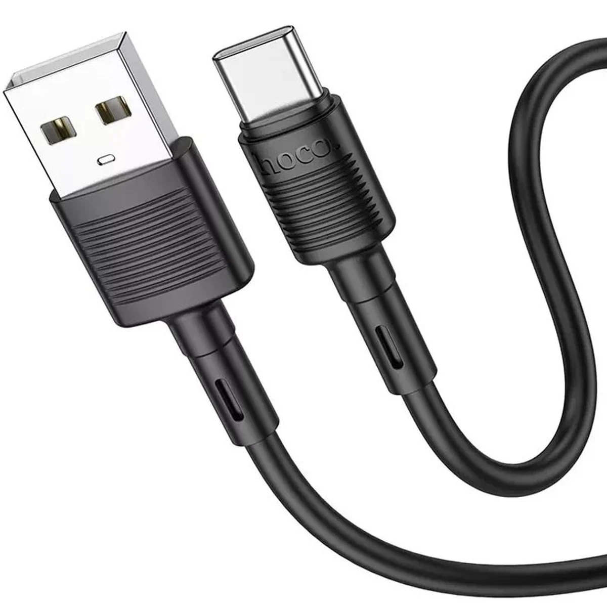 Дата кабель Hoco X83 Victory USB to Type-C (1m) Black