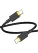 Дата кабель Hoco U109 Type-C to Type-C 100W (1.2m) Black