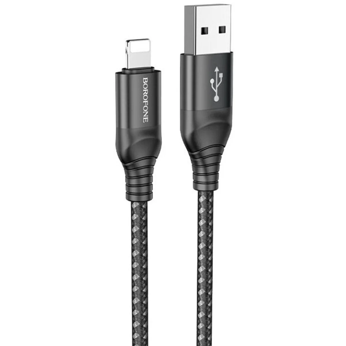 Дата кабель Borofone BX56 Delightful USB to Lightning (1m) Black