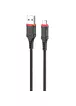 Дата кабель Borofone BX67 USB to MicroUSB (1m) Черный
