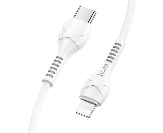 Дата кабель Hoco X55 Trendy Type-C to Lightning (1m) White