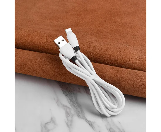 Дата кабель Hoco X27 Excellent Charge Lightning Cable 2.4A (1.2m) Белый