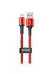 Дата кабель Baseus Halo Data Lightning 2.4A (1m) Red