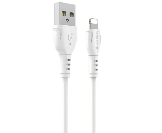 Дата кабель Borofone BX51 Triumph USB to Lightning (1m) Белый