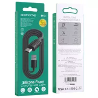 Дата кабель Borofone BX52 Airy USB to MicroUSB (1m) Черный