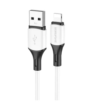 Дата кабель Borofone BX79 USB to Lightning (1m) Белый