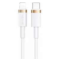 Дата кабель Usams US-SJ484 U63 Type-C To Lightning 20W PD (1.2m) Білий