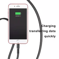 Дата кабель Baseus Tough USB to Lightning 2A (1m) Чорний